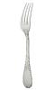 Dessert fork in silver plated - Ercuis